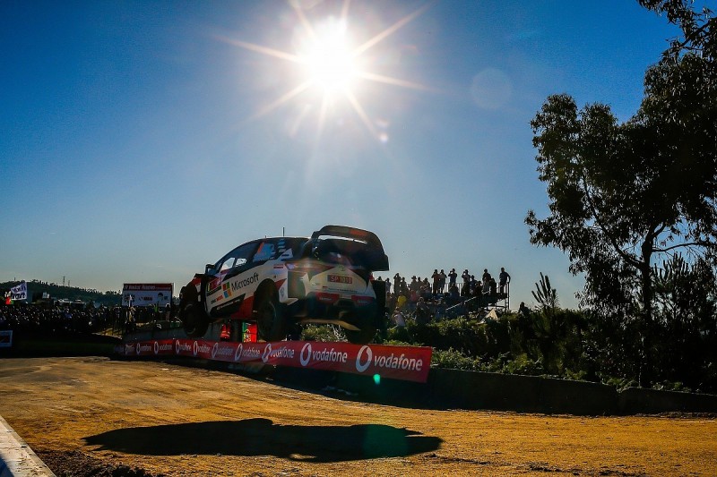 WRC Rally Portugal: Tanak leads Latvala as Toyota dominates again