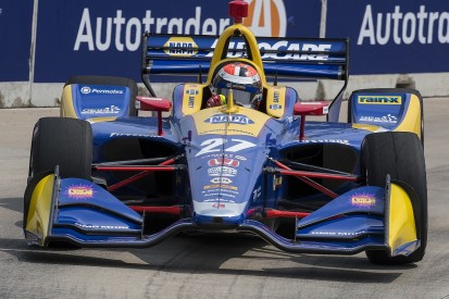 IndyCar Detroit: Alexander Rossi scores pole for opening race