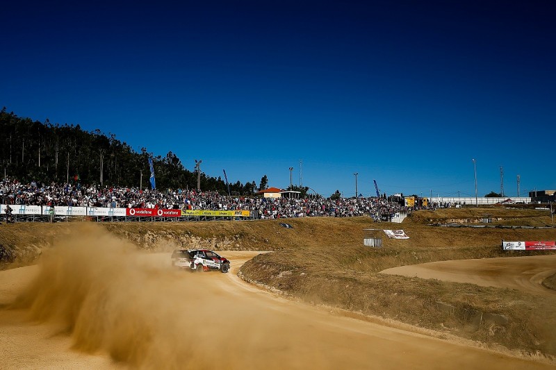 WRC Rally Portugal: Ott Tanak heads Toyota 1-2-3 into Saturday