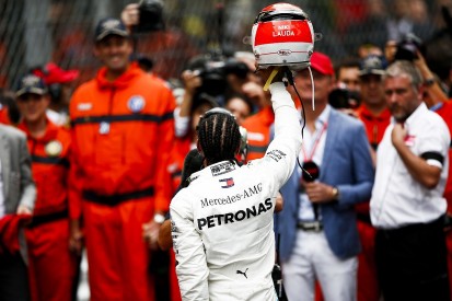 Hamilton's Monaco GP Lauda tribute helmet made last-minute