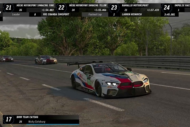 Williams F1 Esports team wins Le Mans race against BMW drivers
