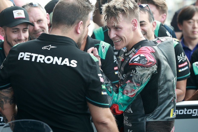 Buriram MotoGP: Quartararo on pole, he and Marquez both crash