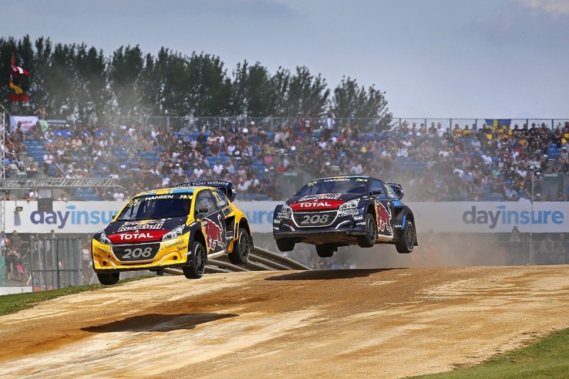 Silverstone World Rallycross: Hansen brothers dominate day one