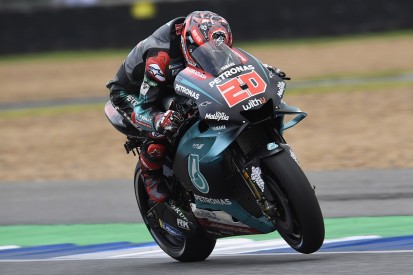 Quartararo tops Thailand MotoGP FP2 as Marquez returns from crash