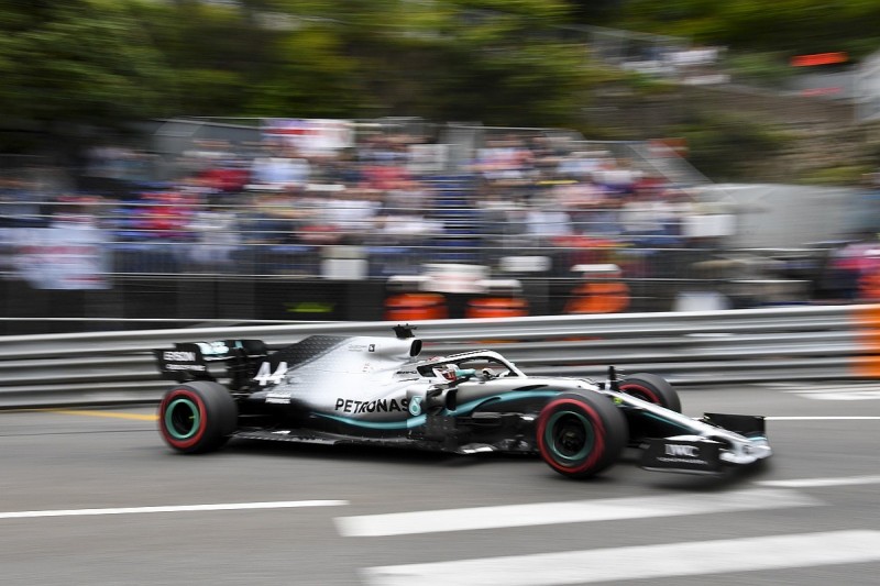 Monaco Grand Prix practice: Hamilton fastest, Verstappen second