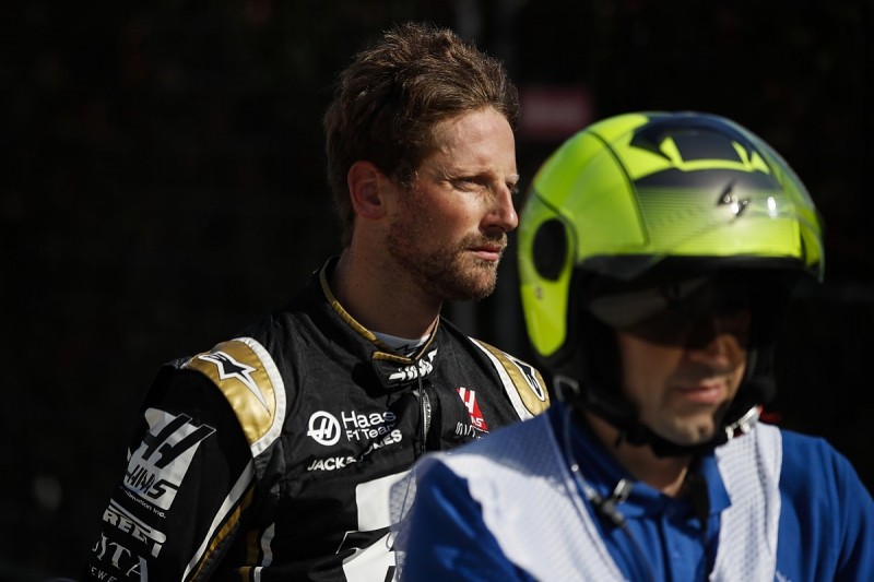 Haas F1 driver Romain Grosjean calls for more gentlemanly driving