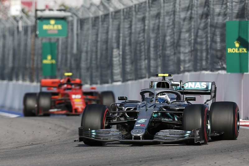 Bottas: Vettel's Russian GP stoppage was miracle for Mercedes' race