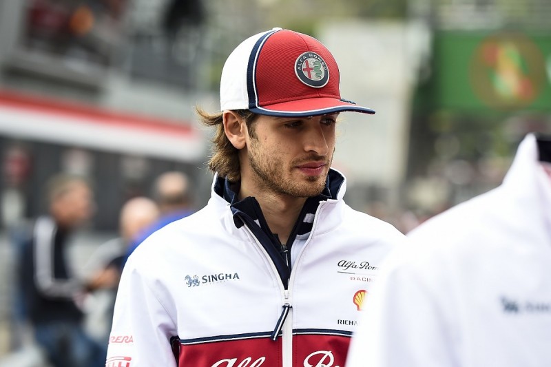 Giovinazzi's confidence "going up and down" in rookie F1 season