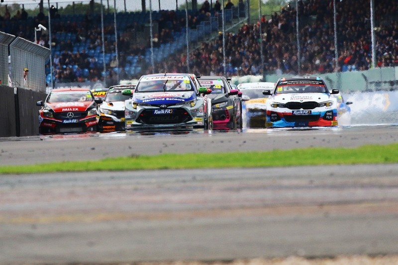 Ingram survives Plato contact to win chaotic Silverstone BTCC race