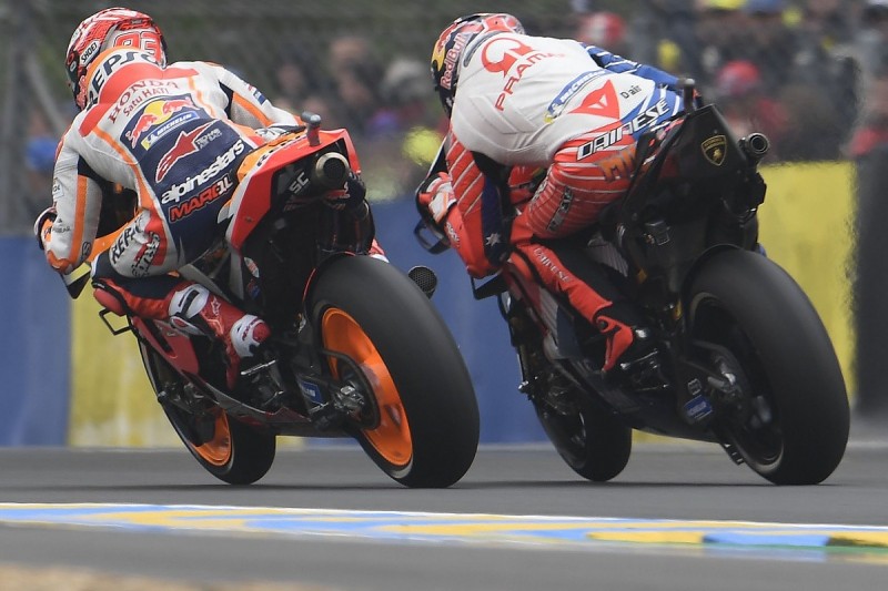 Miller got "carried away" battling Marquez in Le Mans MotoGP race