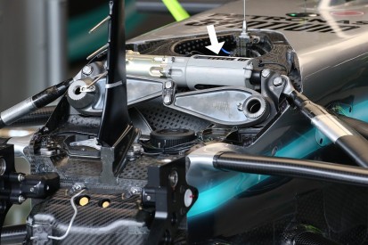 Gary Anderson explains new Mercedes F1 suspension part