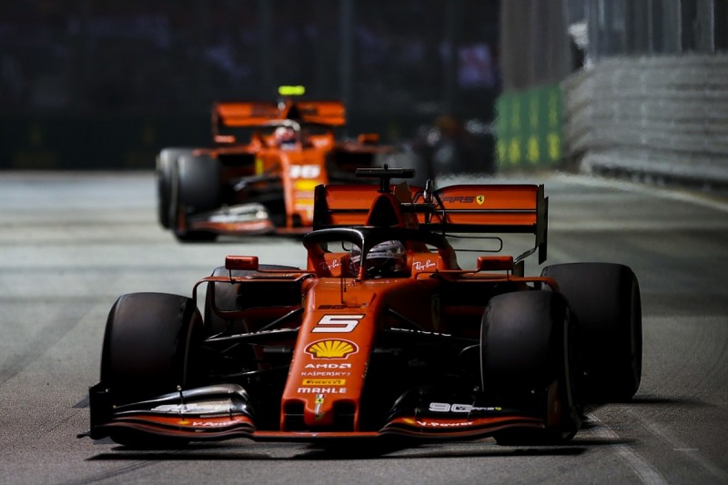 Ferrari considered swapping Vettel and Leclerc during Singapore GP