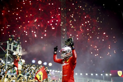 Singapore Grand Prix: Vettel leads unhappy Leclerc in Ferrari 1-2