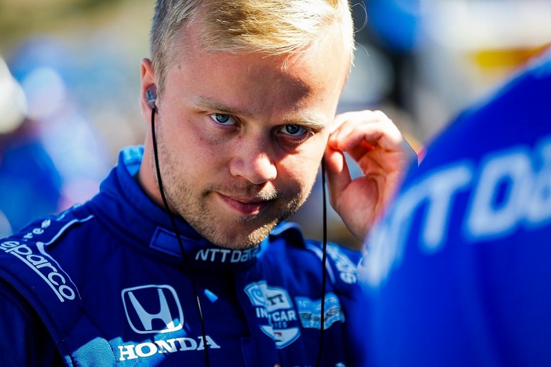 Felix Rosenqvist suggests IndyCar officials are "against" him