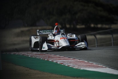 Laguna Seca IndyCar: Colton Herta leads Felix Rosenqvist in practice