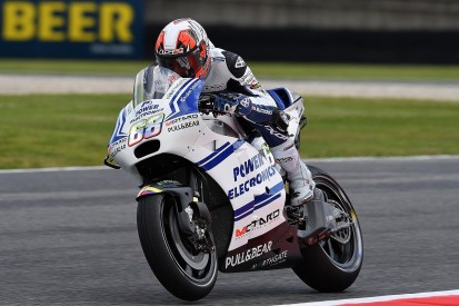 Aspar Ducati's Hernandez fastest in damp Mugello MotoGP practice