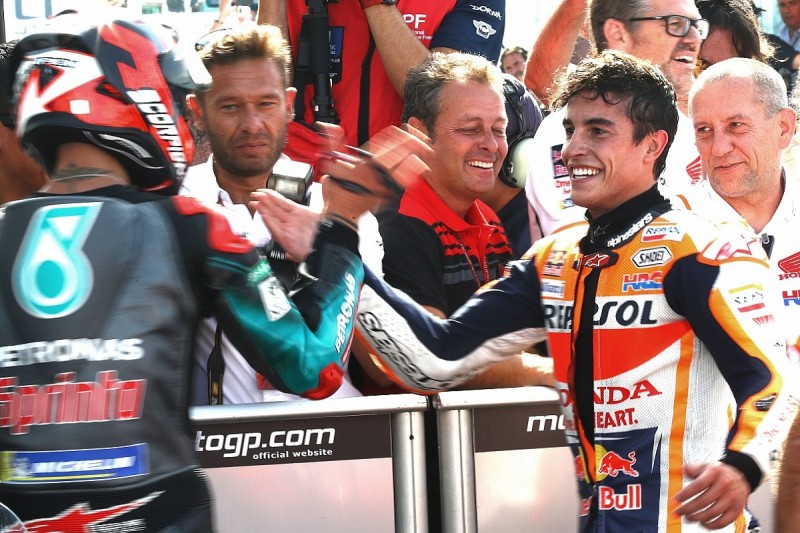 Marquez: Quartararo has talent, potential for 2020 MotoGP title fight