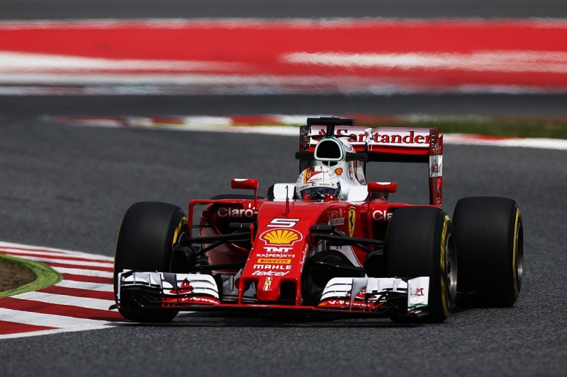 Barcelona F1 test: Vettel fastest for Ferrari on opening day