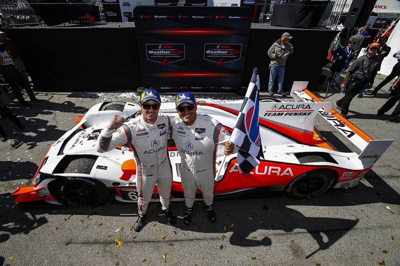 Juan Pablo Montoya and Dane Cameron win Laguna Seca IMSA
