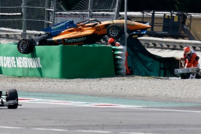 Alex Peroni was "knocked out" in massive Monza Formula 3 crash