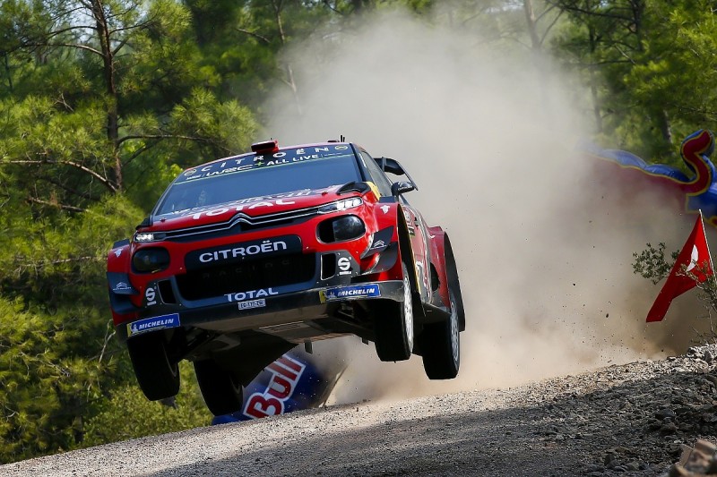 Ogier takes WRC Rally Turkey lead from Citroen team-mate Lappi