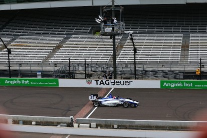 Dean Stoneman claims his first US win in Indianapolis Indy Lights