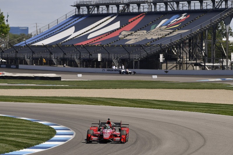 Rahal and Newgarden put to back of GP of Indianapolis IndyCar grid