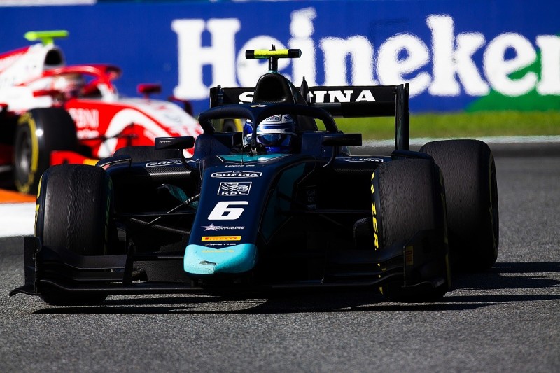 Spin on F2 sprint race formation lap caused Latifi title bid blow