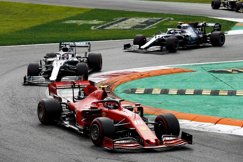 Leclerc: Vettel spin helped Mercedes play strategic Monza F1 "game"
