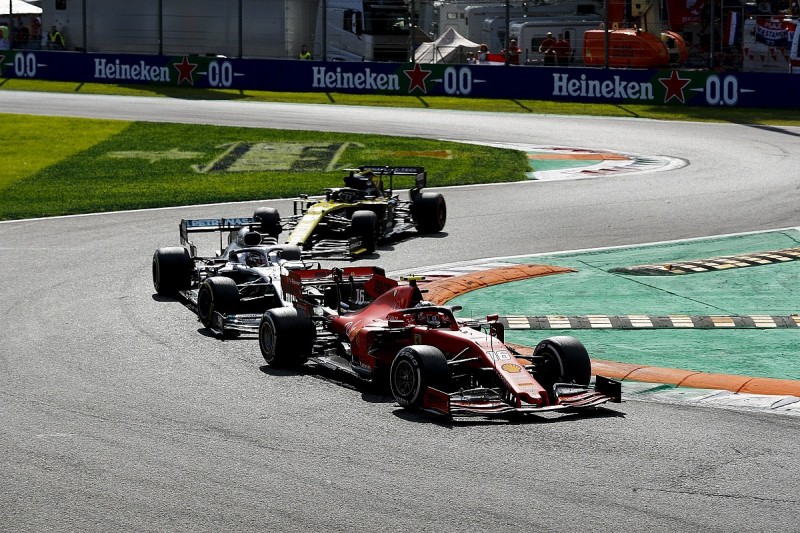 Wolff: Leclerc's Monza defence on Hamilton "maybe over the line"