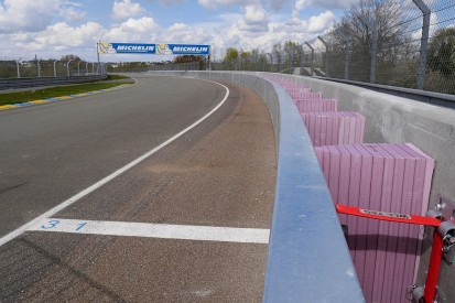 SAFER barriers added to Porsche Curves at Le Mans