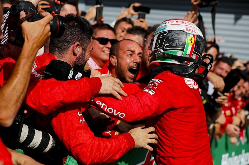 Italian Grand Prix: Leclerc resists Mercedes for Monza victory