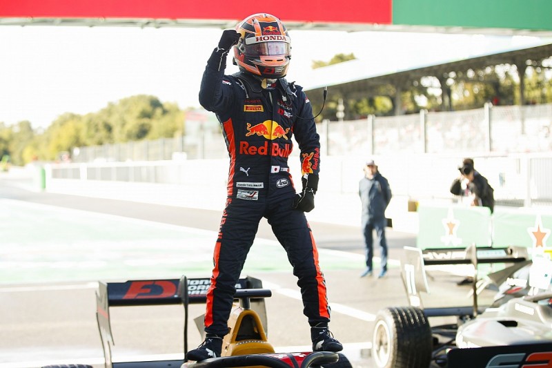 Monza FIA F3: Red Bull and Honda junior Tsunoda gets first win