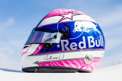 Toro Rosso F1 driver Gasly unveils Hubert tribute helmet