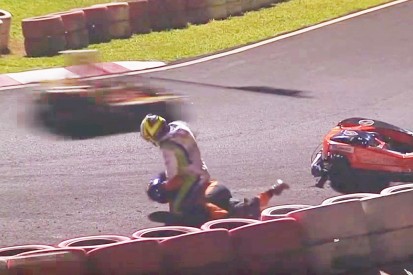 Ex-F1 driver Felipe Massa apologises after fighting mars kart race