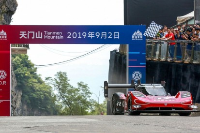 VW's all-electric ID. R sets record time in Tianmen Mountain run