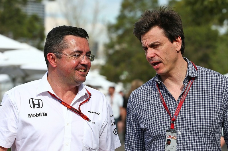 F1 bosses Boullier and Wolff disagree over impact of 2017 changes
