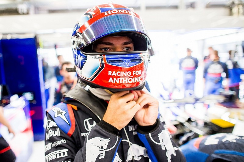 Pierre Gasly's anguish at loss of "best mate" Anthoine Hubert