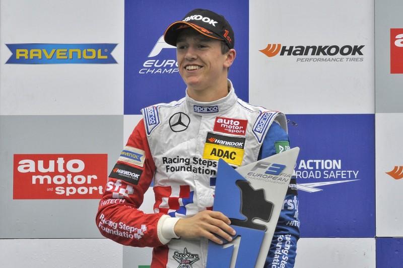 European F3 race winner Ben Barnicoat recovered from 'rock bottom'