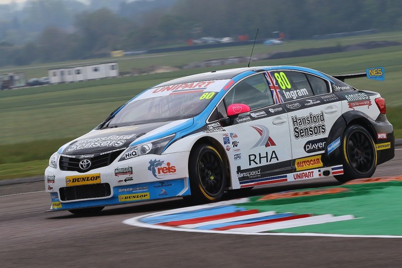 Thruxton BTCC: Tom Ingram quickest in practice for Speedworks