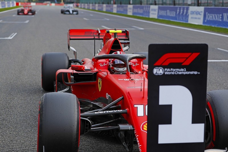 Belgian GP: Leclerc takes dominant pole from Vettel, Hamilton third