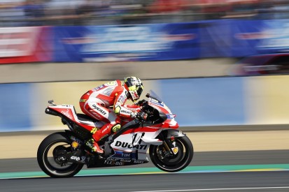 Ducati's Andrea Iannone tops third MotoGP practice at Le Mans