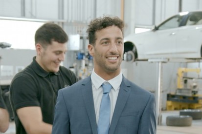 Promoted: Ricciardo pitches for INFINITI Employee of the Month