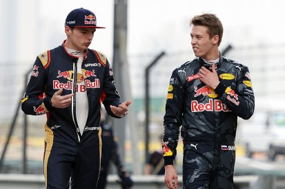 Max Verstappen replaces Daniil Kvyat in Red Bull F1 line-up