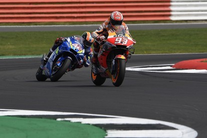 Marquez Silverstone MotoGP strategy was to minimise loss, not to win