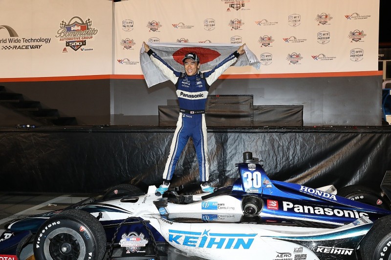 Gateway IndyCar: Sato responds to Pocono crash criticism with win