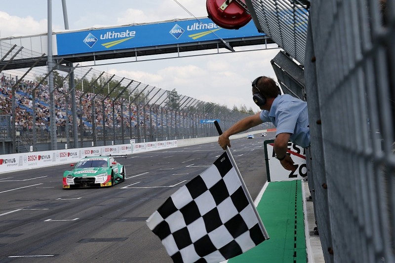 Audi DTM title fight intensifies as Muller steals Lausitzring win