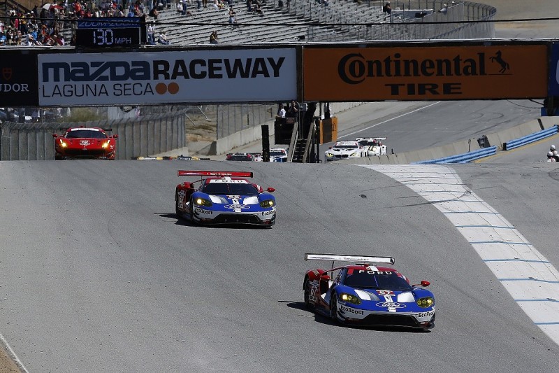 Ford's new GT car claims first win in Laguna IMSA SportsCar race