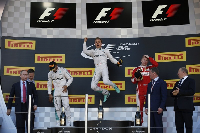 Rosberg stays unbeaten, Hamilton salvages second in Russian GP