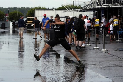 Pocono IndyCar qualifying cancelled, Newgarden on pole